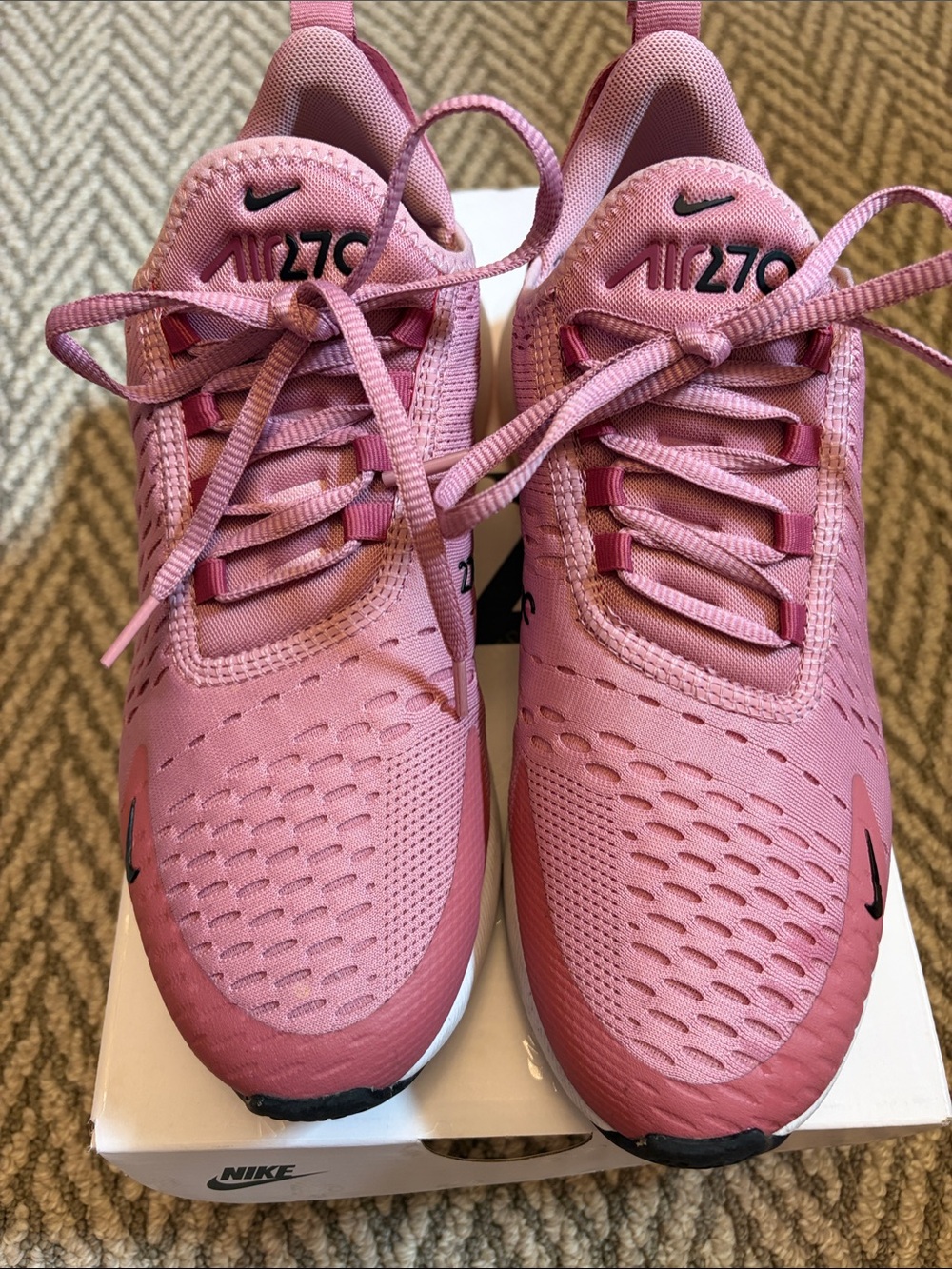 Nike Women’s Air 270 Sneakers in Rose Pink